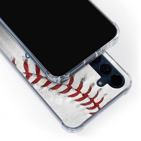 MLB Los Angeles Dodgers Game Ball Galaxy A35 5G Clear Case